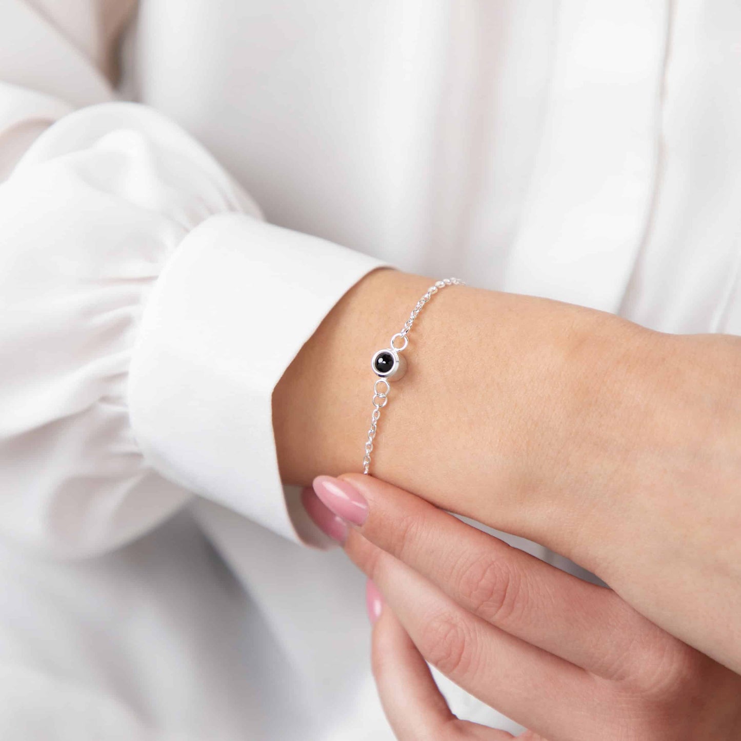 Kedjearmband – Personligt armband med dolt foto
