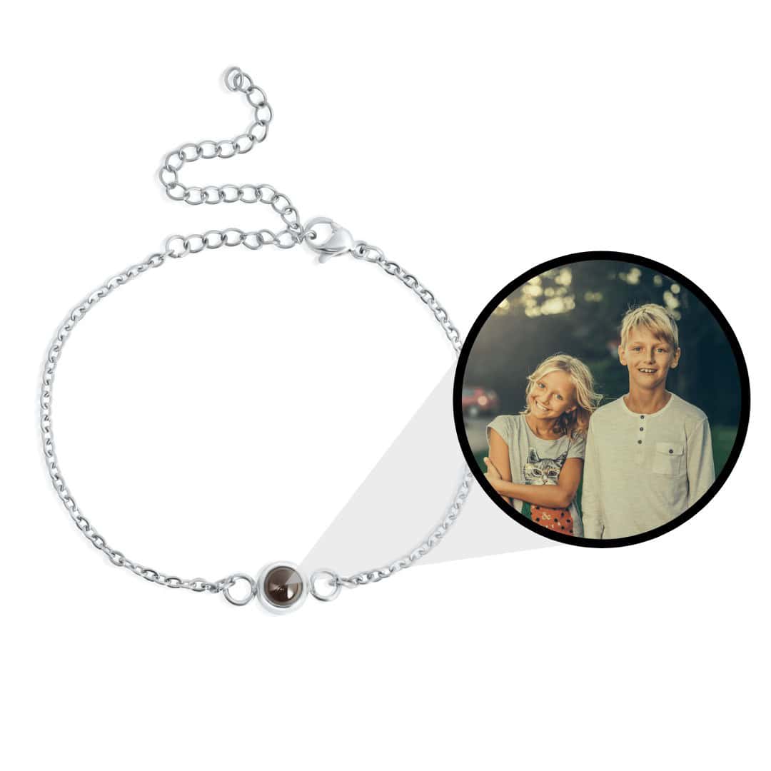 Kedjearmband – Personligt armband med dolt foto