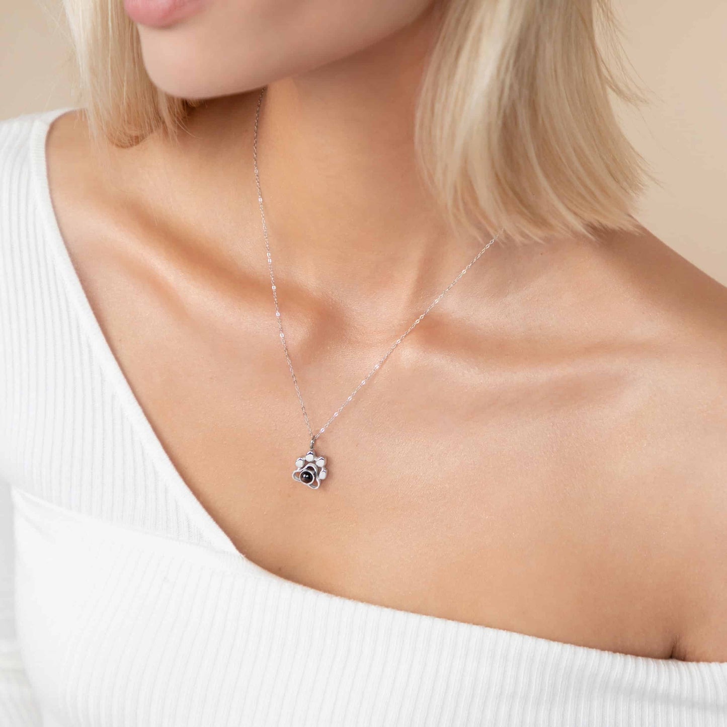 Halsband tass - personligt med dolt foto