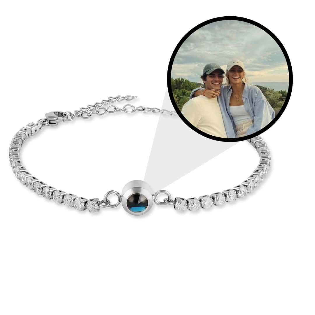 Tennisarmband – Personligt armband med dolt foto